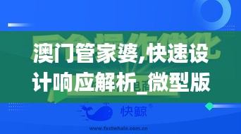 澳门管家婆,快速设计响应解析_微型版3.554