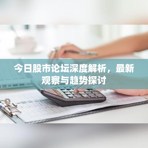 今日股市论坛深度解析，最新观察与趋势探讨